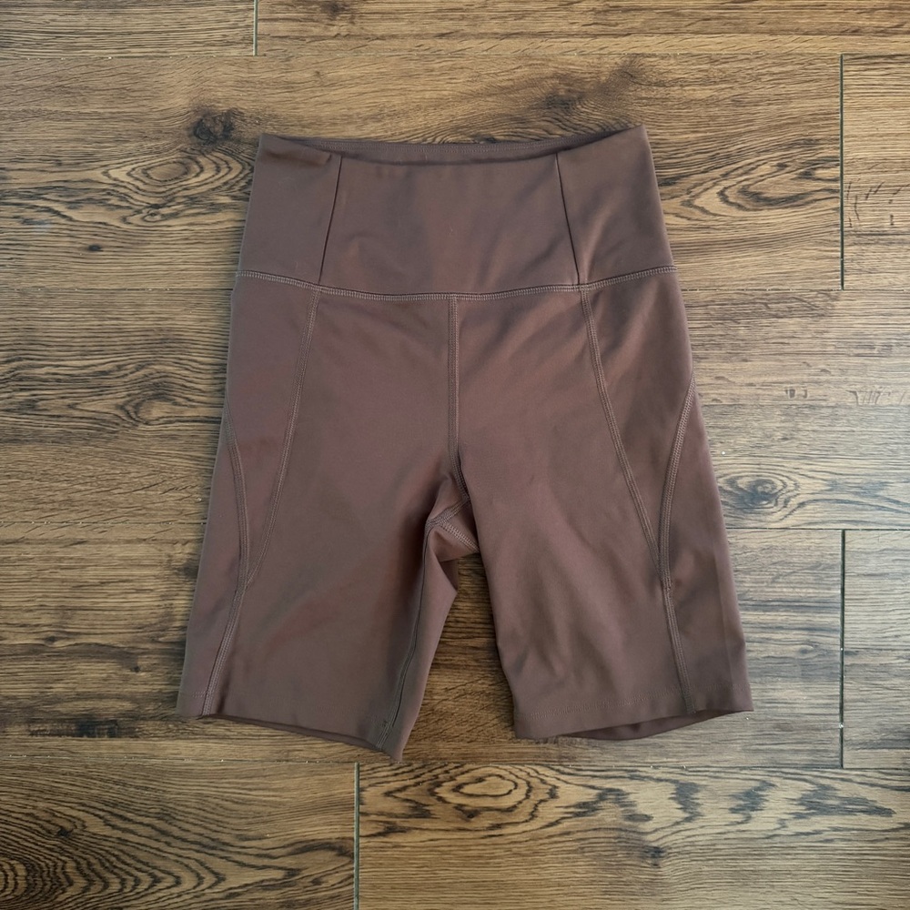 Brown Girlfriend Collective Bike Shorts